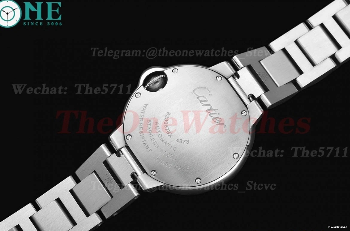 NH05 GDF Ballon Dia Cartier SS Bleu Silver SS 33mm De 1224